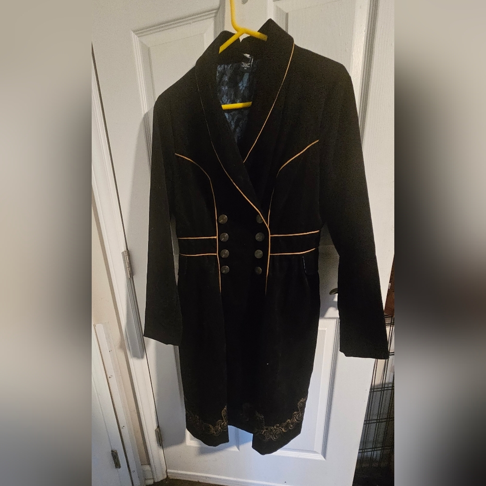 Dr Who coat Womens Missy  XL Hot Topic